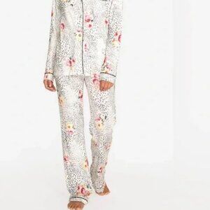 Johnny Was Winery Print Pajama Lounge Set